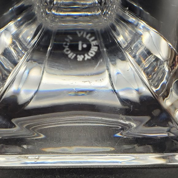 Villeroy and Boch Crystal Candlestick Tall Tapered - Picture 3 of 4